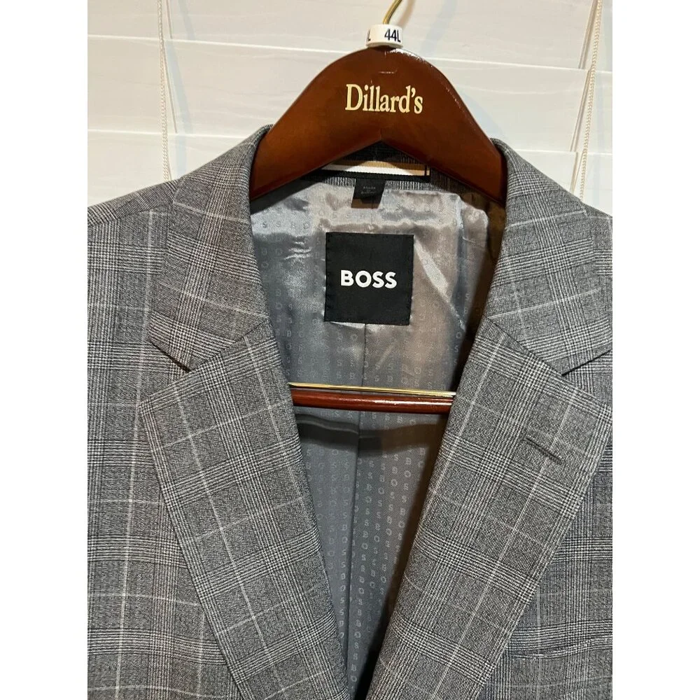 Hugo Boss Gray Wool Blazer Sport Coat - NWT‎